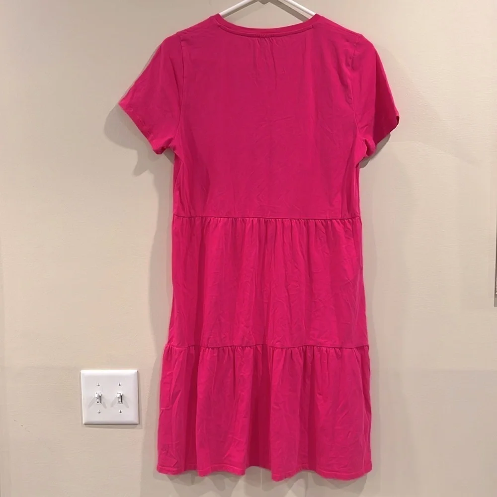 🔥J. Crew Fuchsia Short Sleeve Dress🔥